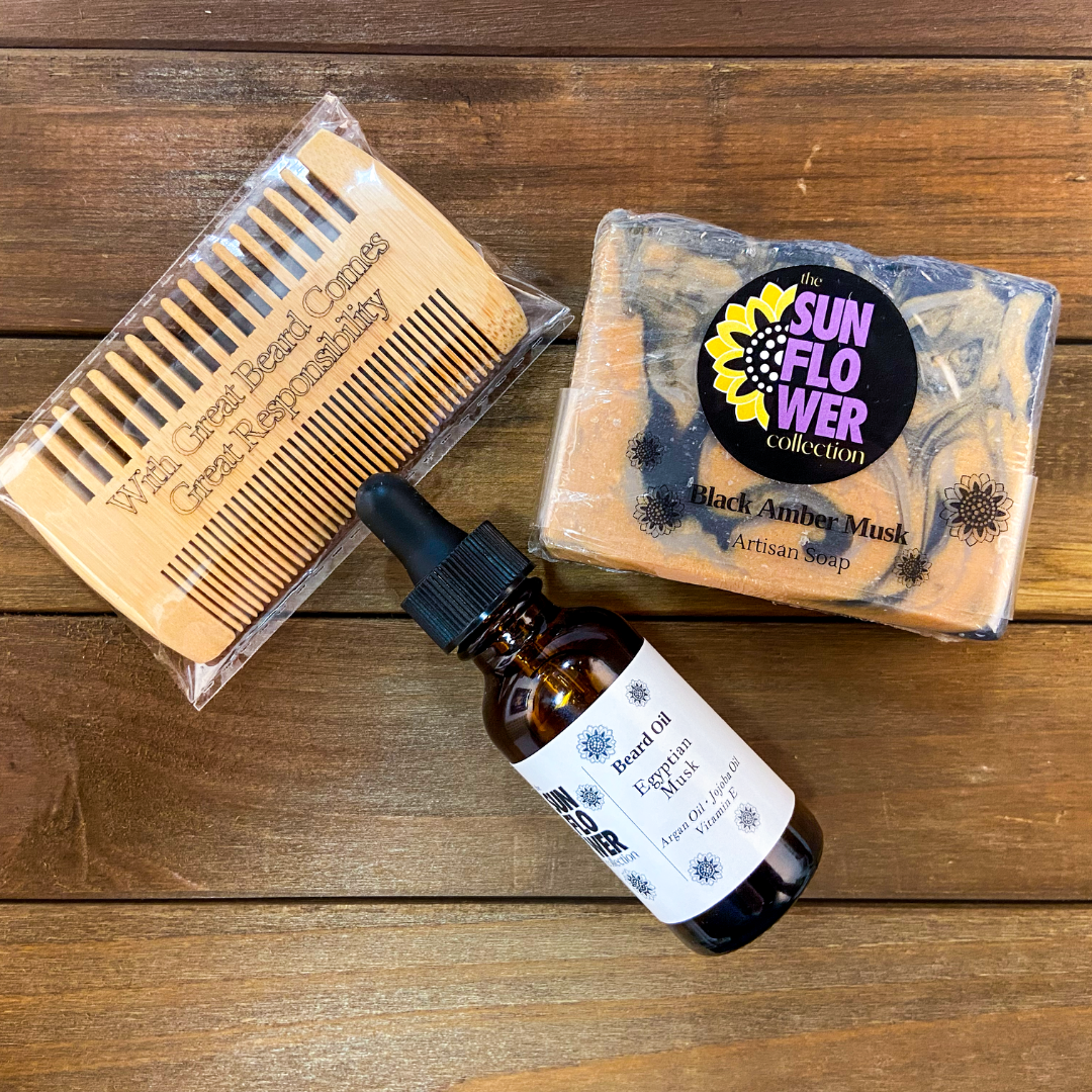 Argan & Jojoba Beard Oil with Vitamin E