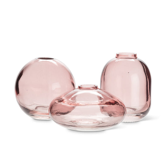 Small Bud Vase-Dark Rose-3"H