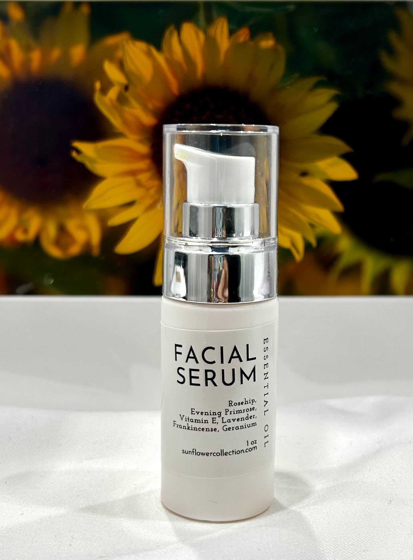 Natural Facial Serum with Rosehip & Evening Primrose Oil