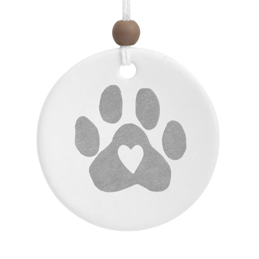 Pawprint Oil Diffuser Ornament