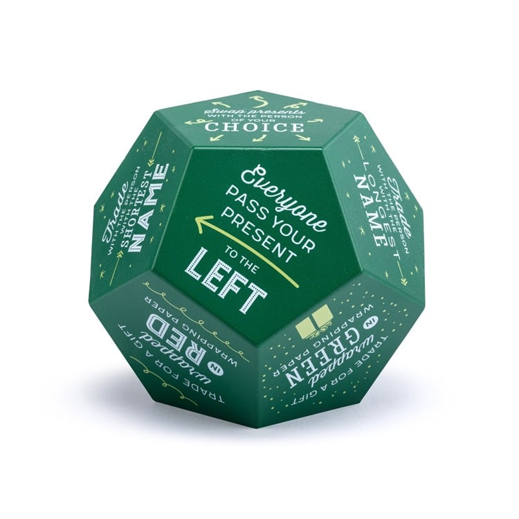 Gift Exchange 12-Sided Foam Dice
