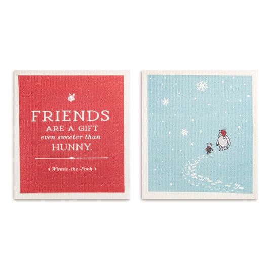 Holiday Biodegradable Dish Cloths Set of 2 - Sweeter Than Hunny