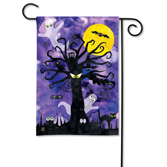 Studio M - Spooky Tree Garden Flag