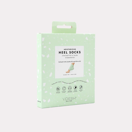 FOOT CARE: Moisturizing Heel Socks Green